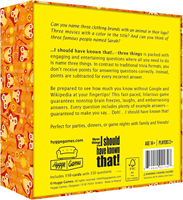 I Shoud Have Known - 3 Things - Card game-2