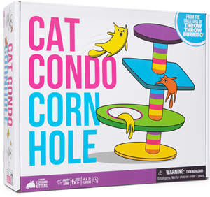 Exploding Kittens Cat Condo Cornhole - Party Game