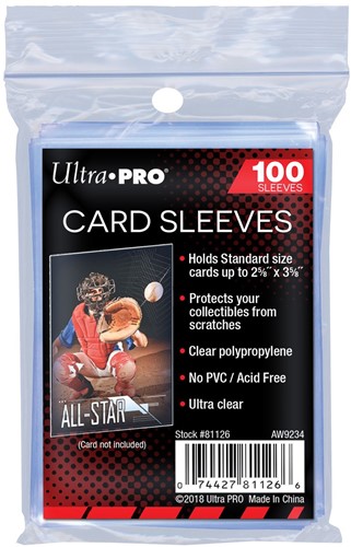 Card Sleeves Soft (100 stuks)