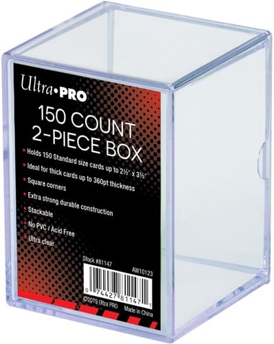 Cardbox Perspex 150 Cards