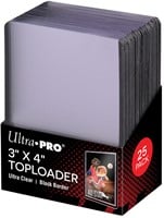 Black Border Toploader (25 stuks)