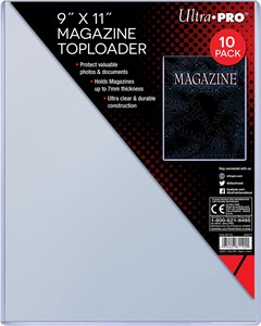 Afbeelding van het spelletje Toploader Thick Magazine (10 stuks)