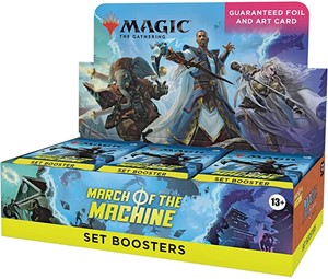 Afbeelding van het spelletje Magic The Gathering - March Of The Machine Set Boosterbox