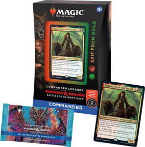 Afbeelding van het spelletje Magic The Gathering - Commander Legends Baldur's Commander Deck Draconic Dissent