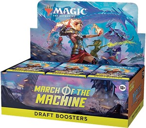 Afbeelding van het spelletje Magic The Gathering - March Of The Machine Draft Boosterbox