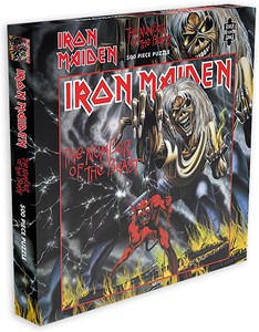 Afbeelding van het spel Album Puzzel - Iron Maiden The number of the Beast (500 stukjes)