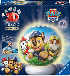 NightLight 3D Puzzel - Paw Patrol (73 stukjes)