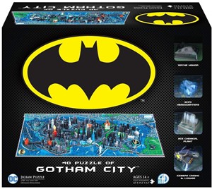 4D Cityscape Batman Gotham City 3D Puzzel 1550 Stukjes cityscape kopen in de aanbieding