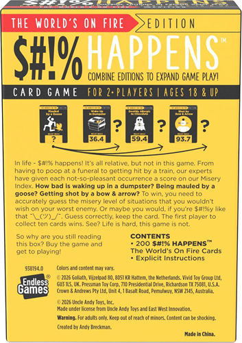 Shit Happens - The World’s on Fire Edition-2