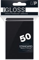 Sleeves - Standaard Zwart (66x91 mm)