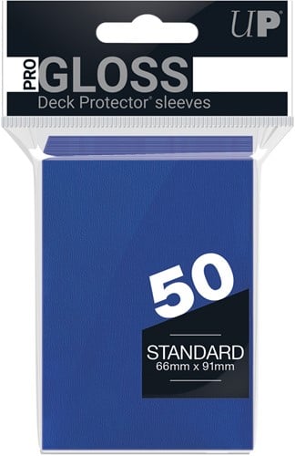 Sleeves - Standaard Blauw (66x91 mm)