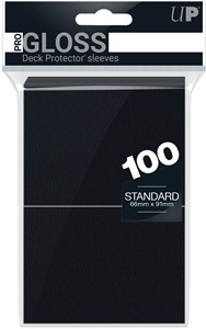 Afbeelding van het spelletje Sleeves - Standaard Zwart (100 Stuks)