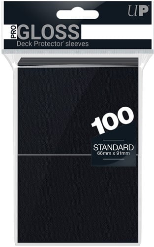 Sleeves - Standaard Zwart (100 Stuks)