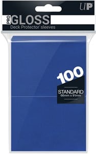 Afbeelding van het spel Sleeves - Standaard Blauw (100 Stuks)