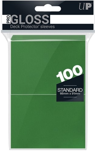 Sleeves - Standaard Groen (100 Stuks)