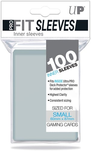 Sleeves Pro-Fit - Small Clear (60x87 mm)