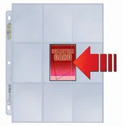 Ultra Pro Pages Side-Load 9-Pocket (25 stuks)