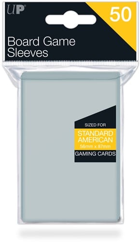 Board Game Sleeves - Standard American (56x87 mm)