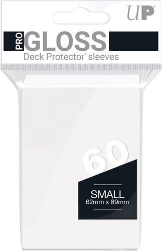 Sleeves - Small Wit (62x89 mm)