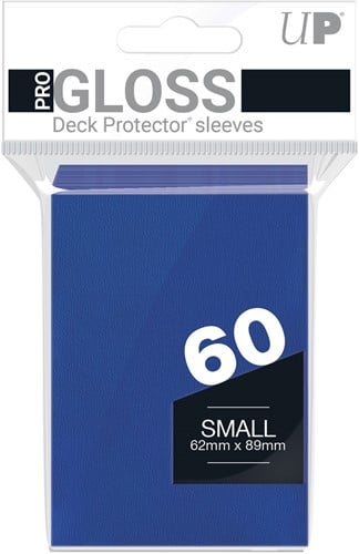 Sleeves - Small Blauw (62x89 mm)