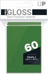 Sleeves - Small Groen (62x89 mm)