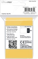 Sleeves - Small Geel (62x89 mm)-2