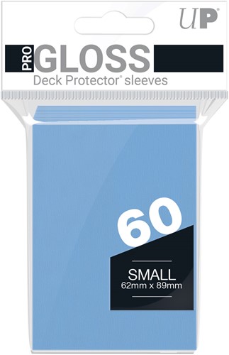 Sleeves - Small Lichtblauw (62x89 mm)