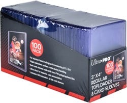 Regular Toploaders & Card Sleeves (100 stuks)