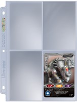 4-Pocket Pages Top Loading Clear Platinum (25 stuks)-2