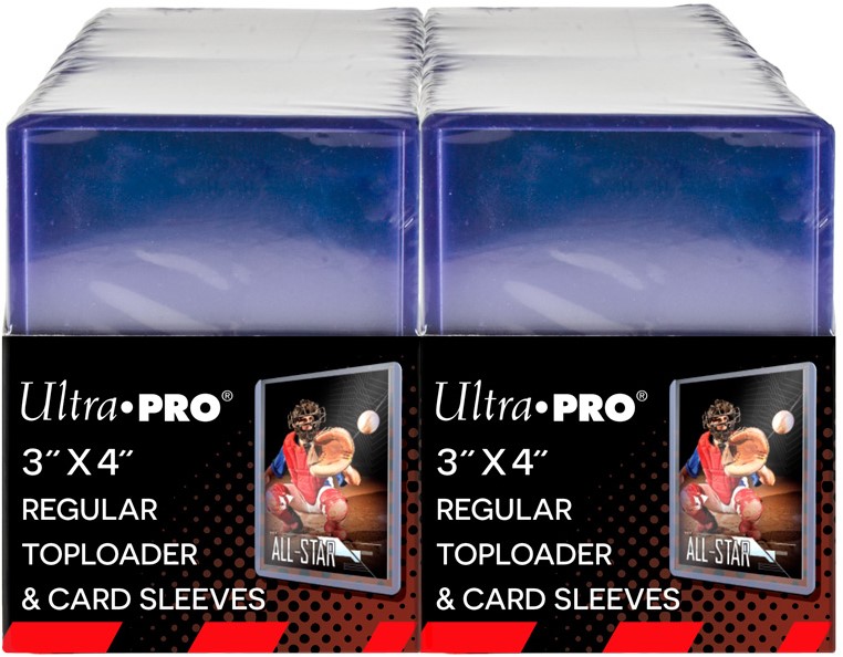 NEW~ 200 Ultra Pro Regular 3 x 4 Toploaders top loaders + 200 Penny Sleeves