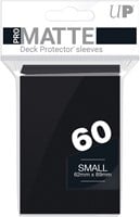Sleeves Pro-Matte - Small Zwart (62x89 mm)