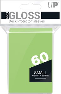 Afbeelding van het spel Sleeves - Small Lime Groen (62x89 mm)