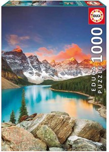 Afbeelding van het spelletje Lake Moraine - Banff National Park Puzzel (1000 stukjes)