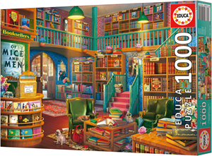 Afbeelding van het spelletje Bibliotheek Puzzel (1000 stukjes)