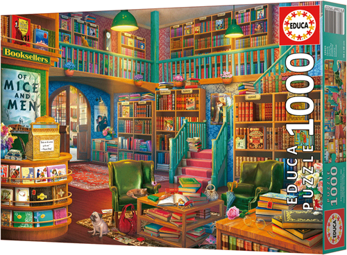 Bibliotheek Puzzel (1000 stukjes)