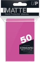 Sleeves Pro-Matte - Standaard Fel Roze (66x91 mm)