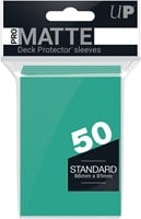 Sleeves Pro-Matte - Standaard Aqua (66x91 mm)