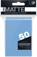 Sleeves Pro-Matte - Standaard Licht-Blauw (66x91 mm)