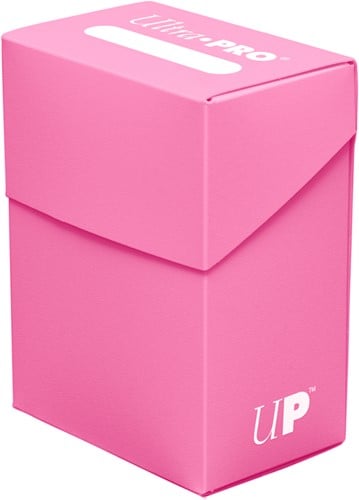 Deckbox Solid - Fel Roze