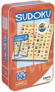Afbeelding van het spelletje Sudoku Metal Box (Houten Spel)