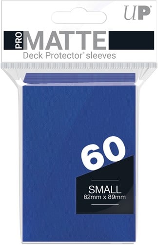 Sleeves Pro-Matte - Small Blauw (62x89 mm)