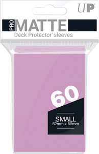 Afbeelding van het spelletje Sleeves Pro-Matte - Small Roze (62x89 mm)