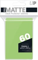 Sleeves Pro-Matte - Small Lime Groen (62x89 mm)