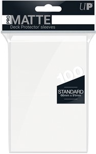 Sleeves Pro-Matte - Standaard Wit (100 stuks)