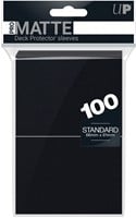 Sleeves Pro-Matte - Standaard Zwart (100 stuks)