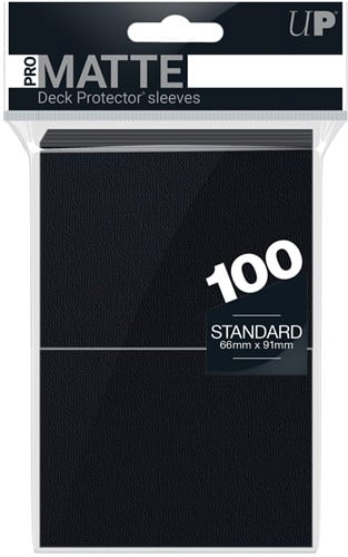 Sleeves Pro-Matte - Standaard Zwart (100 stuks)