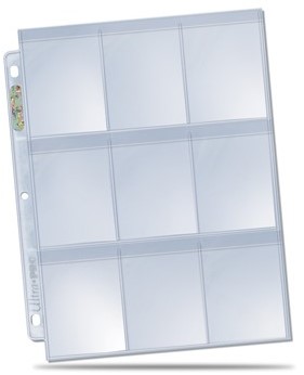 Hologram Pages 9-pocket Secure Platinum (25 stuks)-2