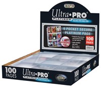 Hologram Pages 9-pocket Secure Platinum (25 stuks)