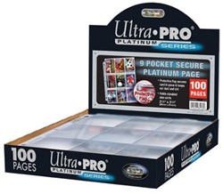 Hologram Pages 9-pocket Secure Platinum (25 stuks)