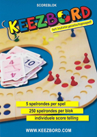 Keezbord - Scoreblok